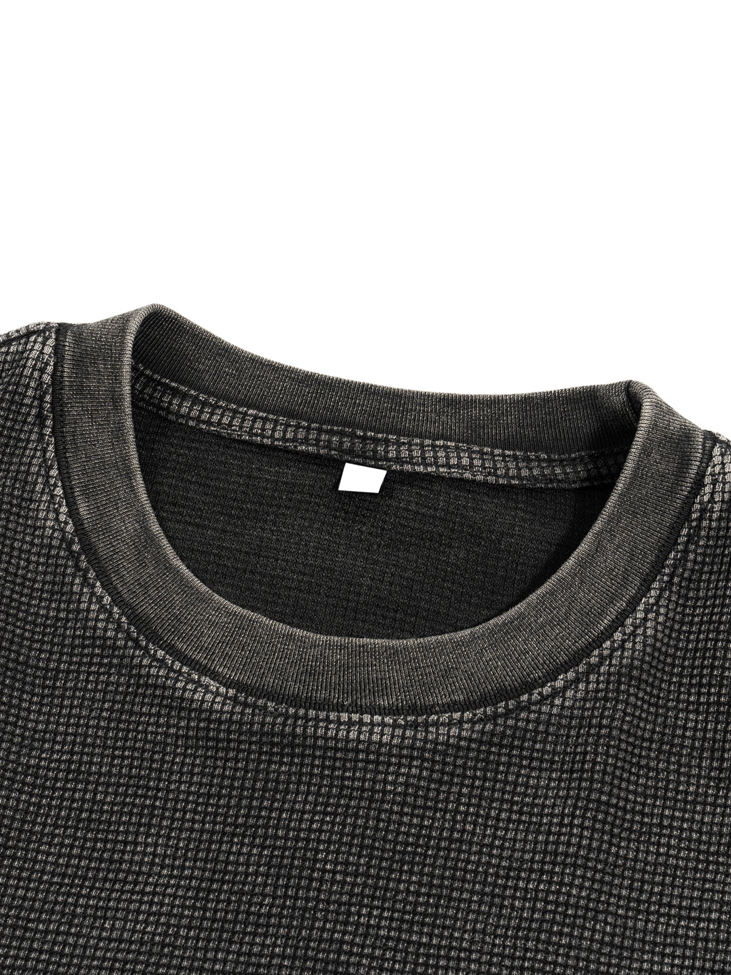 Waffle Washed Boxy T-Shirt – Vintage Streetwear | Tapstitch-3